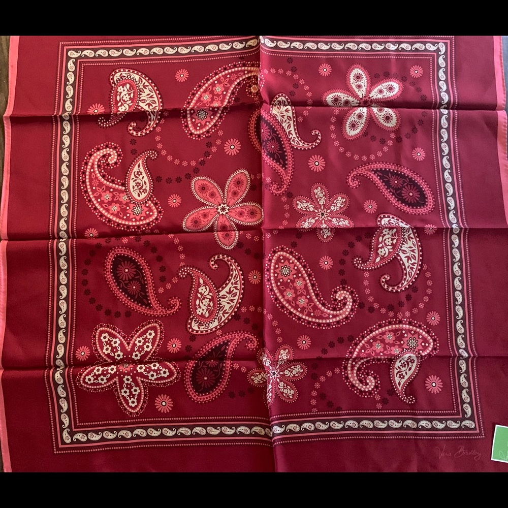 New Vera Bradley silk scarf